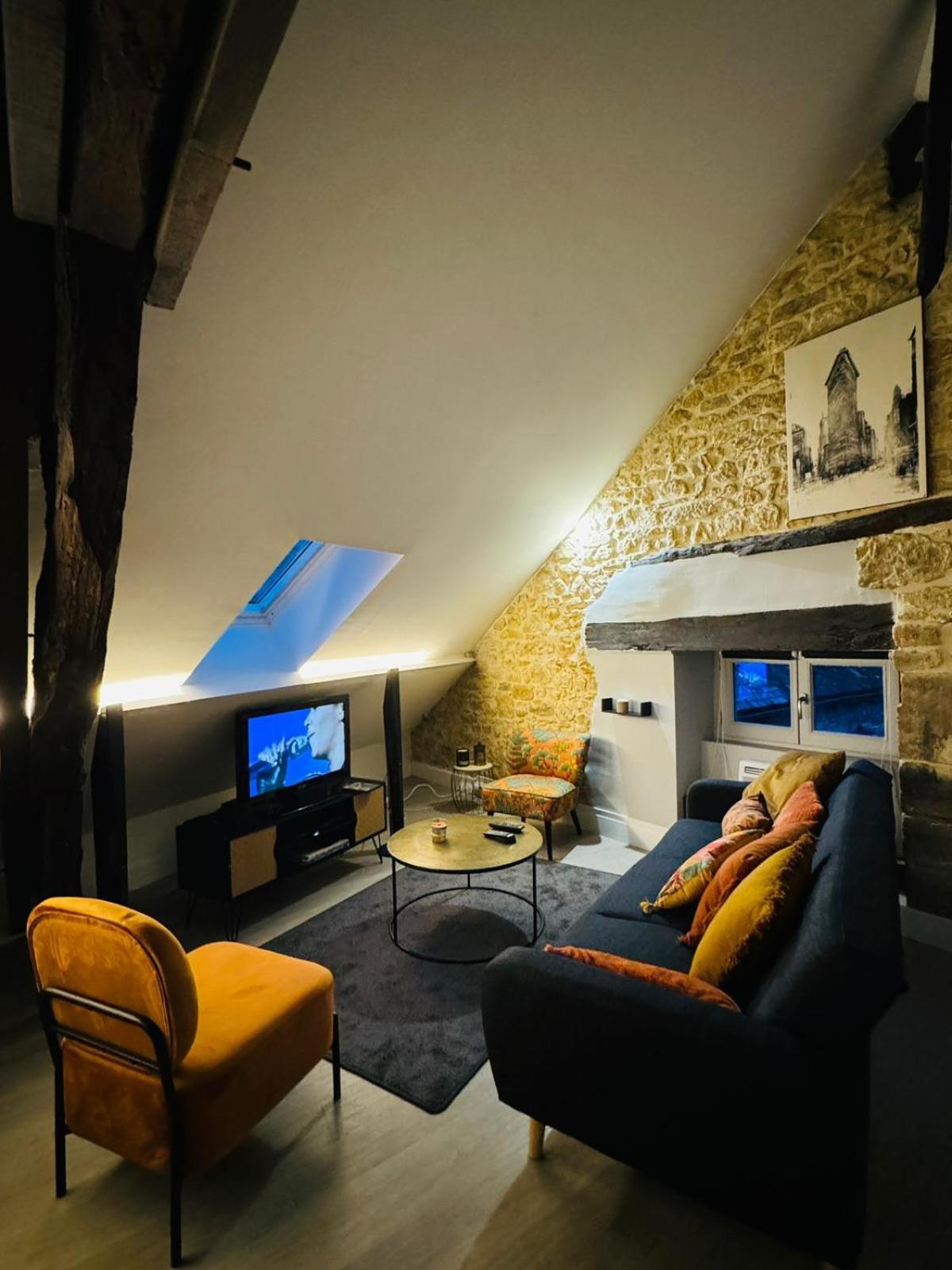 Appartement* Authentique Meuble Sarlat Coeur Ville Bagian luar foto